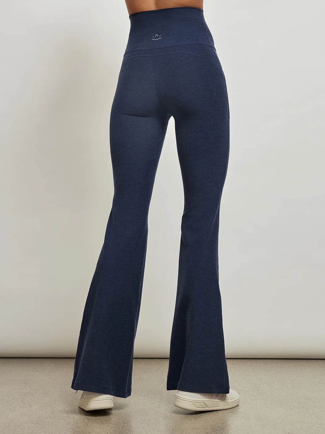 Spacedye All Day Flare High Waisted Pant - Nocturnal Navy