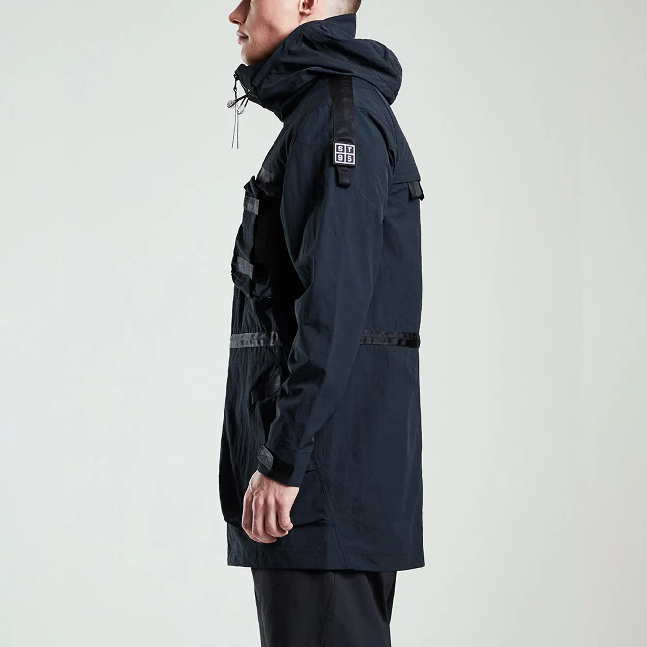 ST95 Geo Parka Black