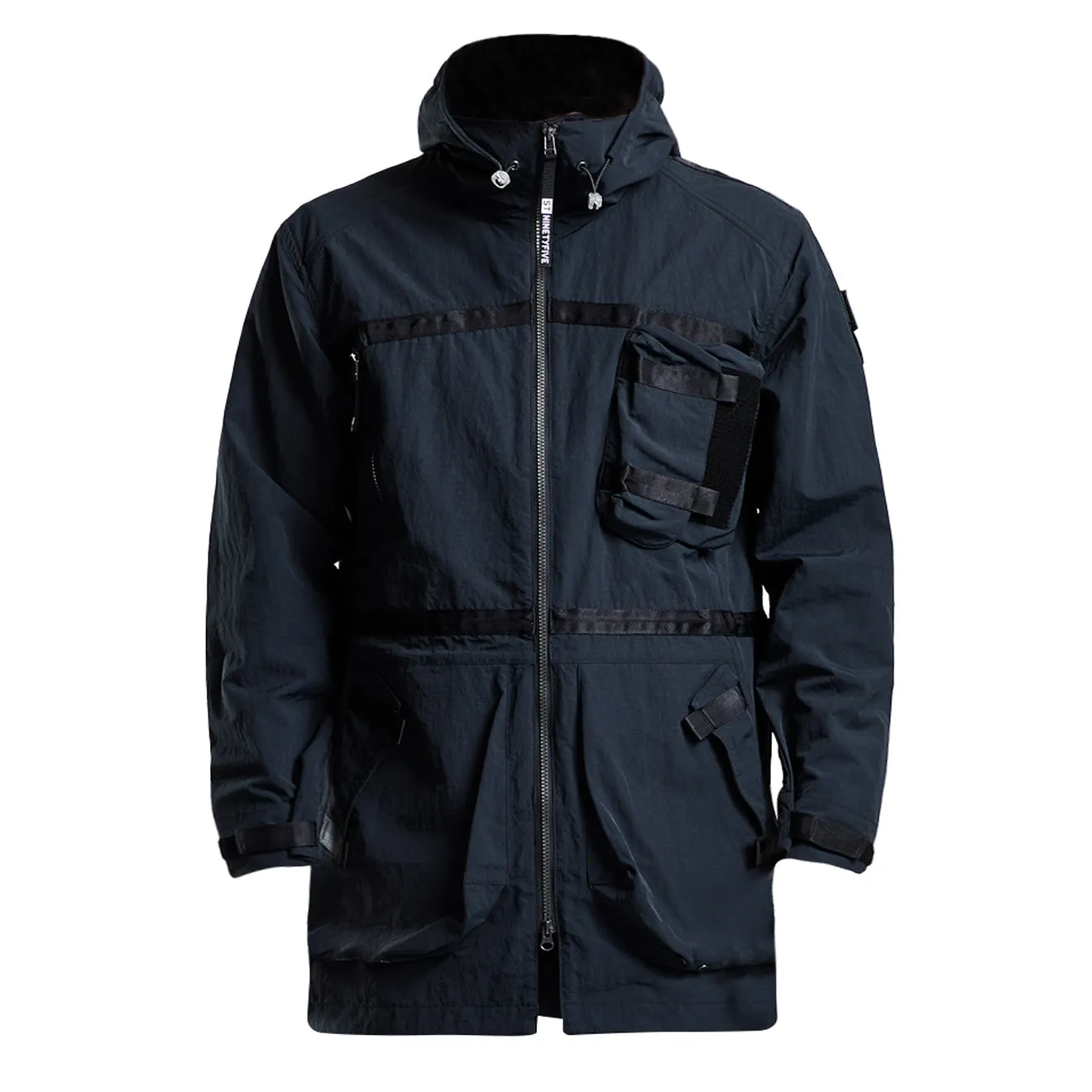 ST95 Geo Parka Black