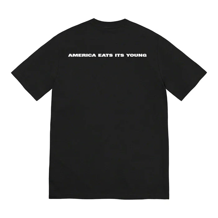 Supreme America Eats Its Young Tee- Black