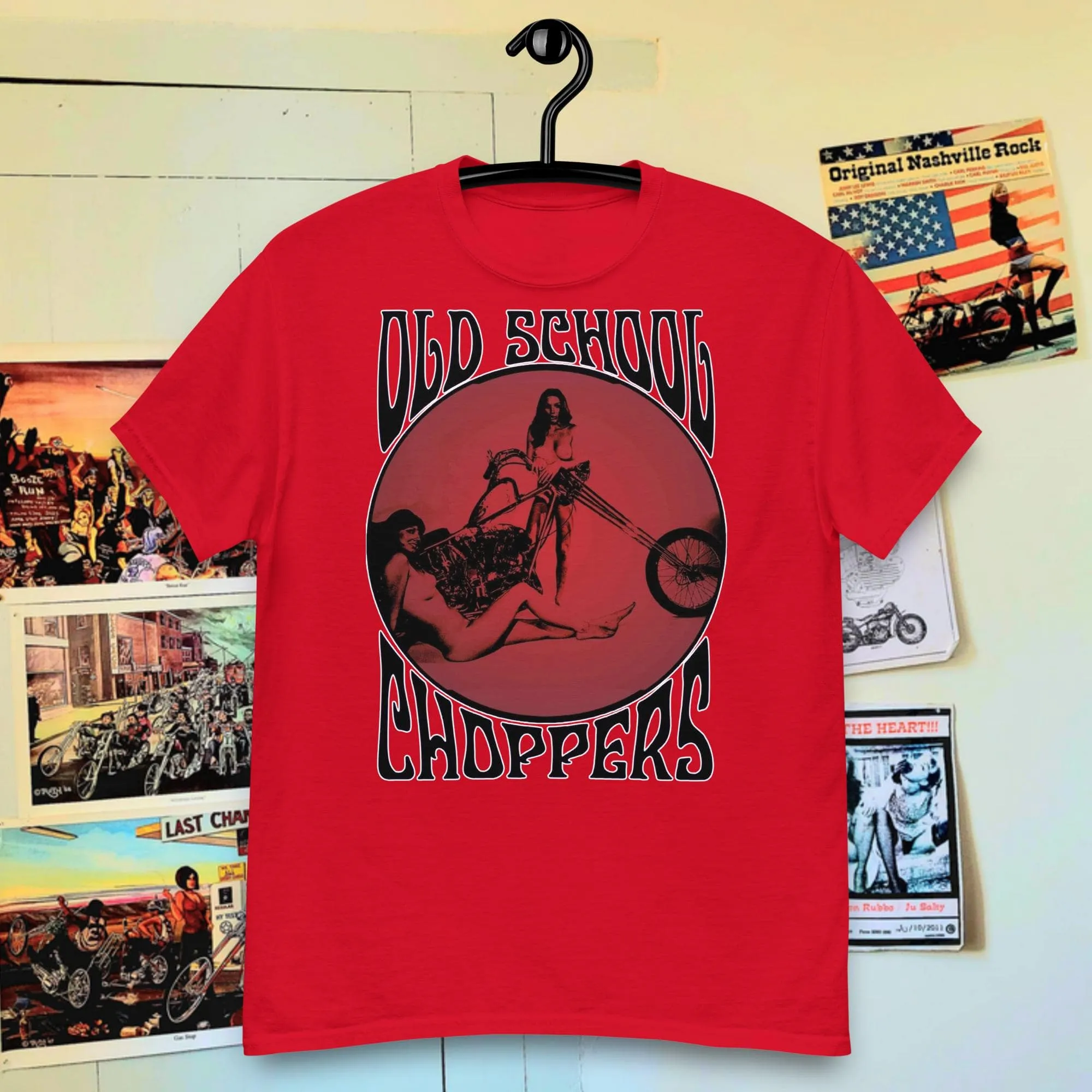 T-Shirt " Old School Chopper"