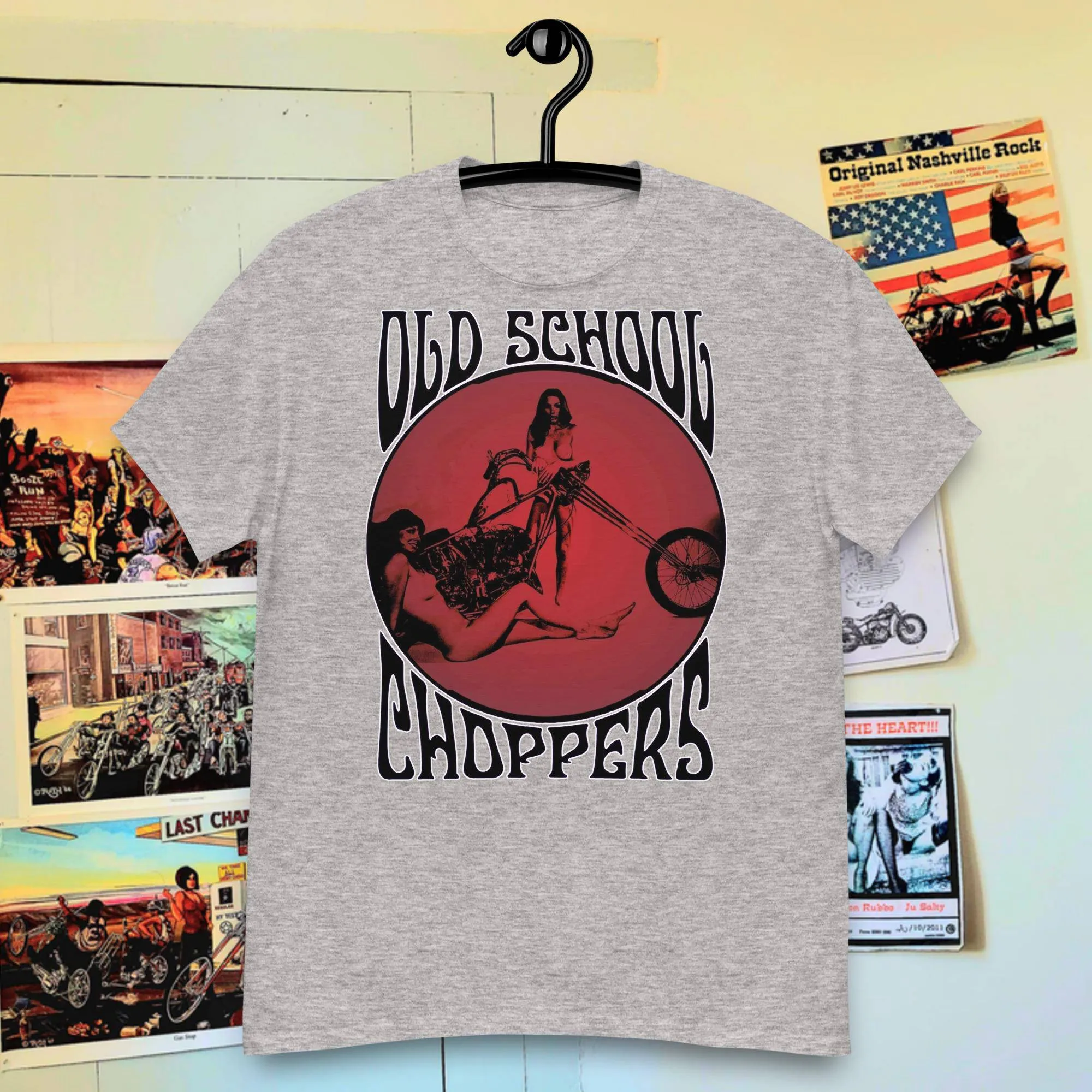 T-Shirt " Old School Chopper"