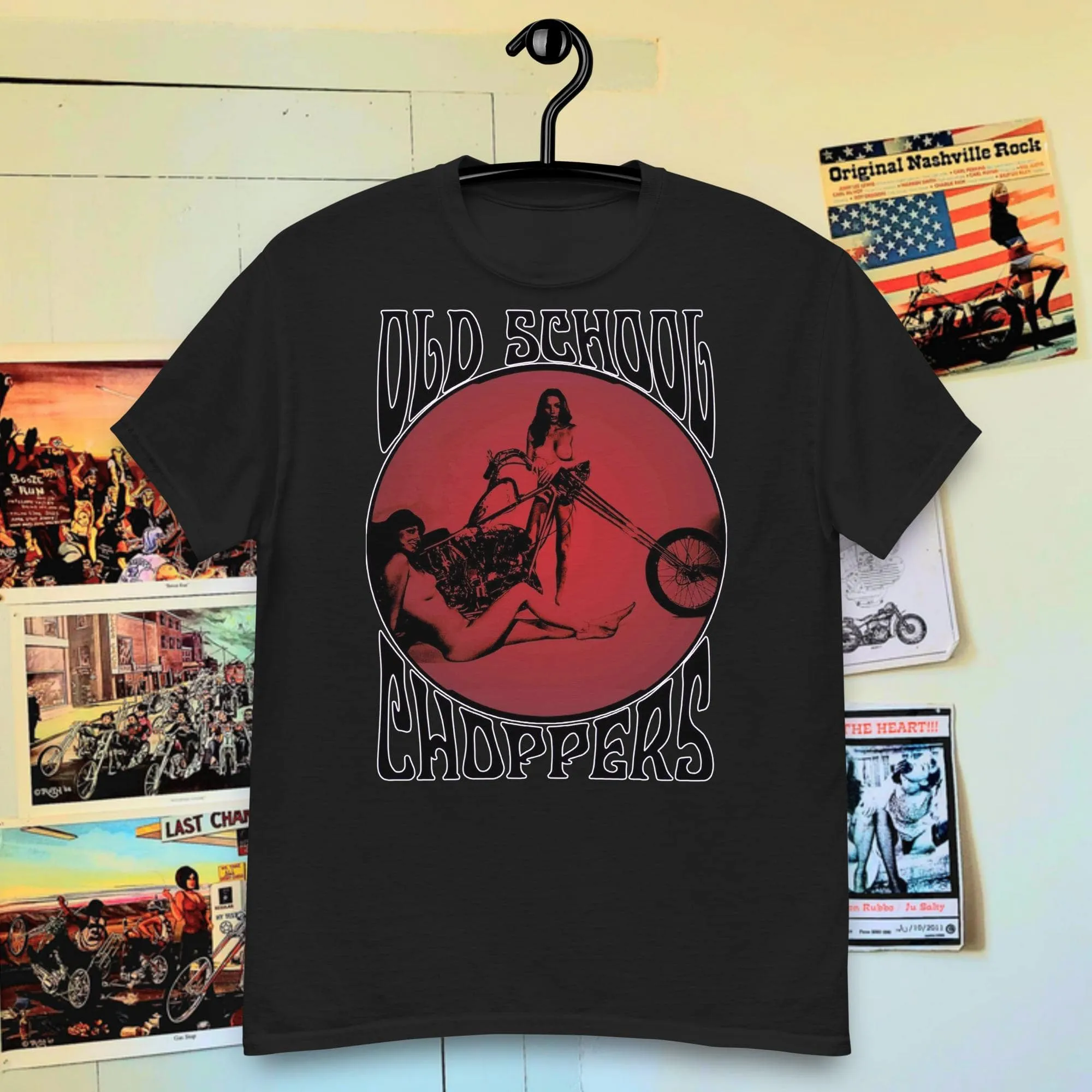 T-Shirt " Old School Chopper"