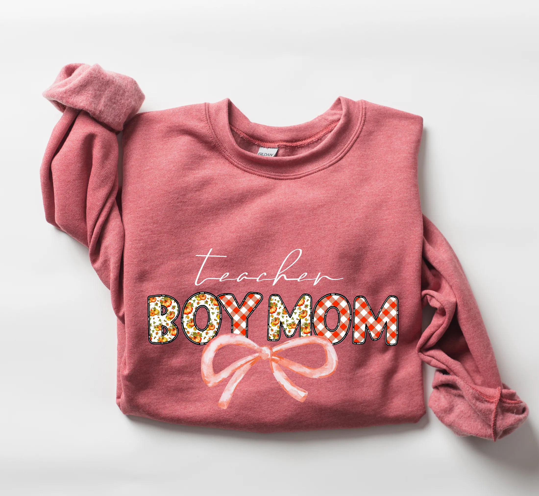 Teacher Boy Mom Sweatshirt