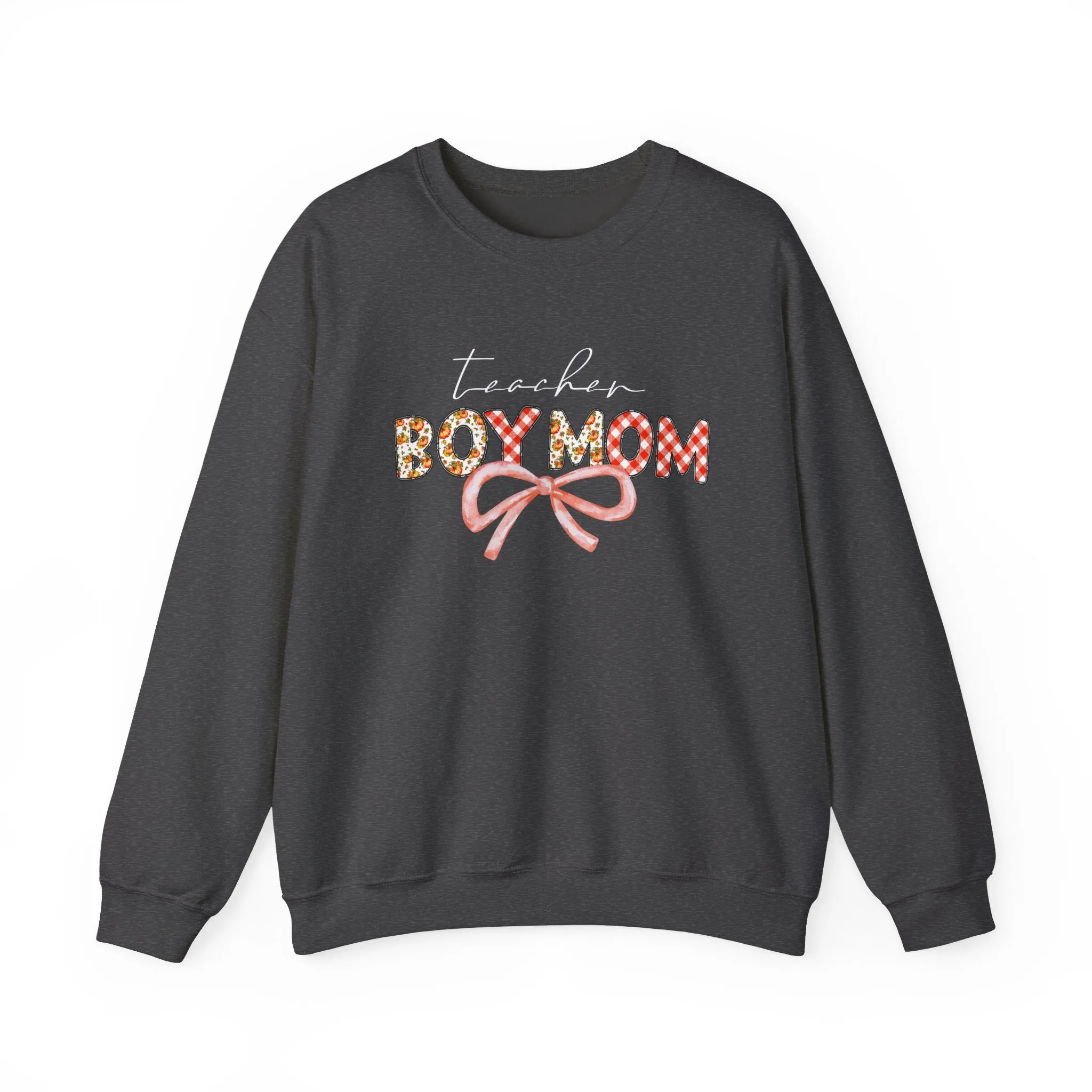 Teacher Boy Mom Sweatshirt