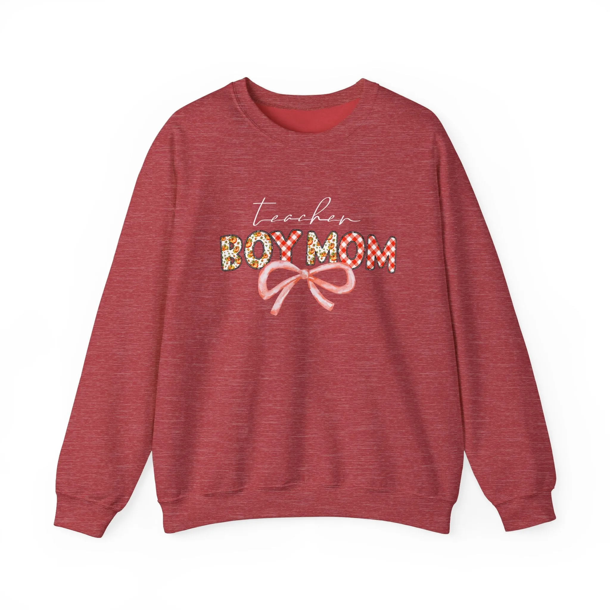 Teacher Boy Mom Sweatshirt