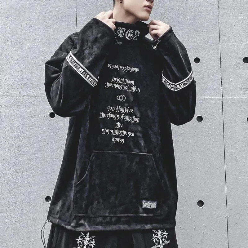 Techwear Goth Sweatshirt