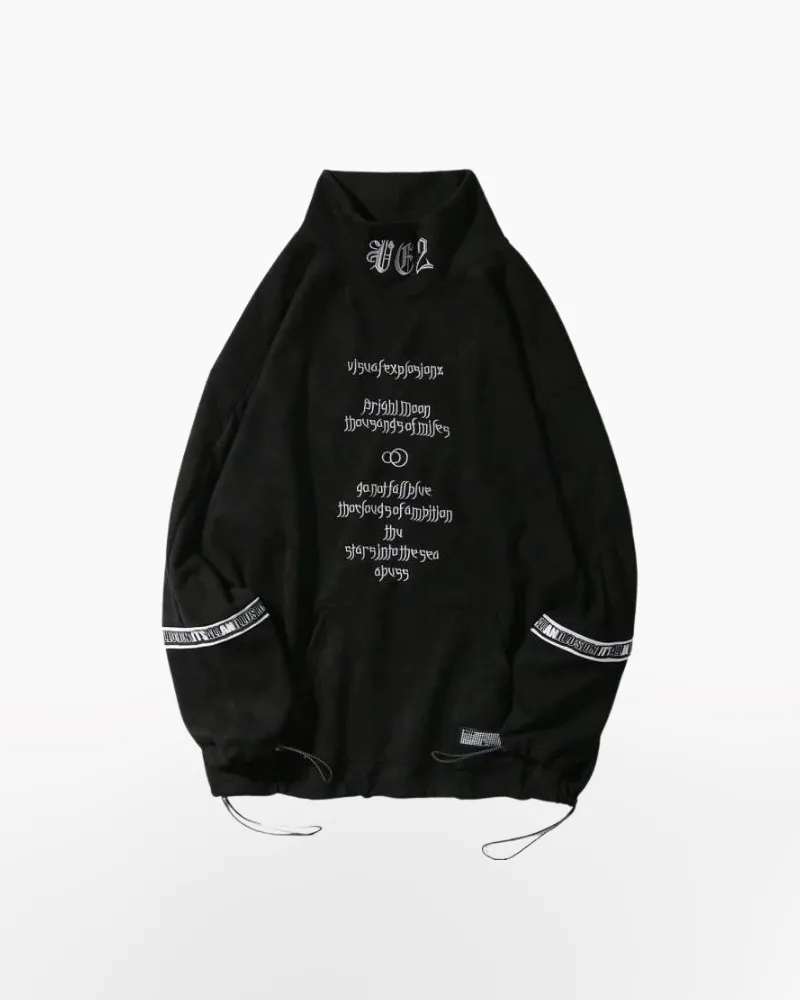 Techwear Goth Sweatshirt