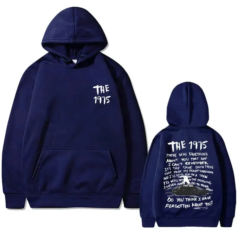 The 1975 about You Graphic Print Hoodies Being Funny in A Foreign Language Album Hoodies Men Women's Casual Vintage Sweatshirt