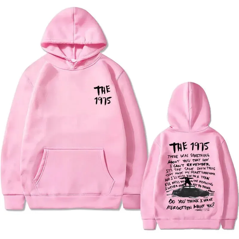 The 1975 about You Graphic Print Hoodies Being Funny in A Foreign Language Album Hoodies Men Women's Casual Vintage Sweatshirt