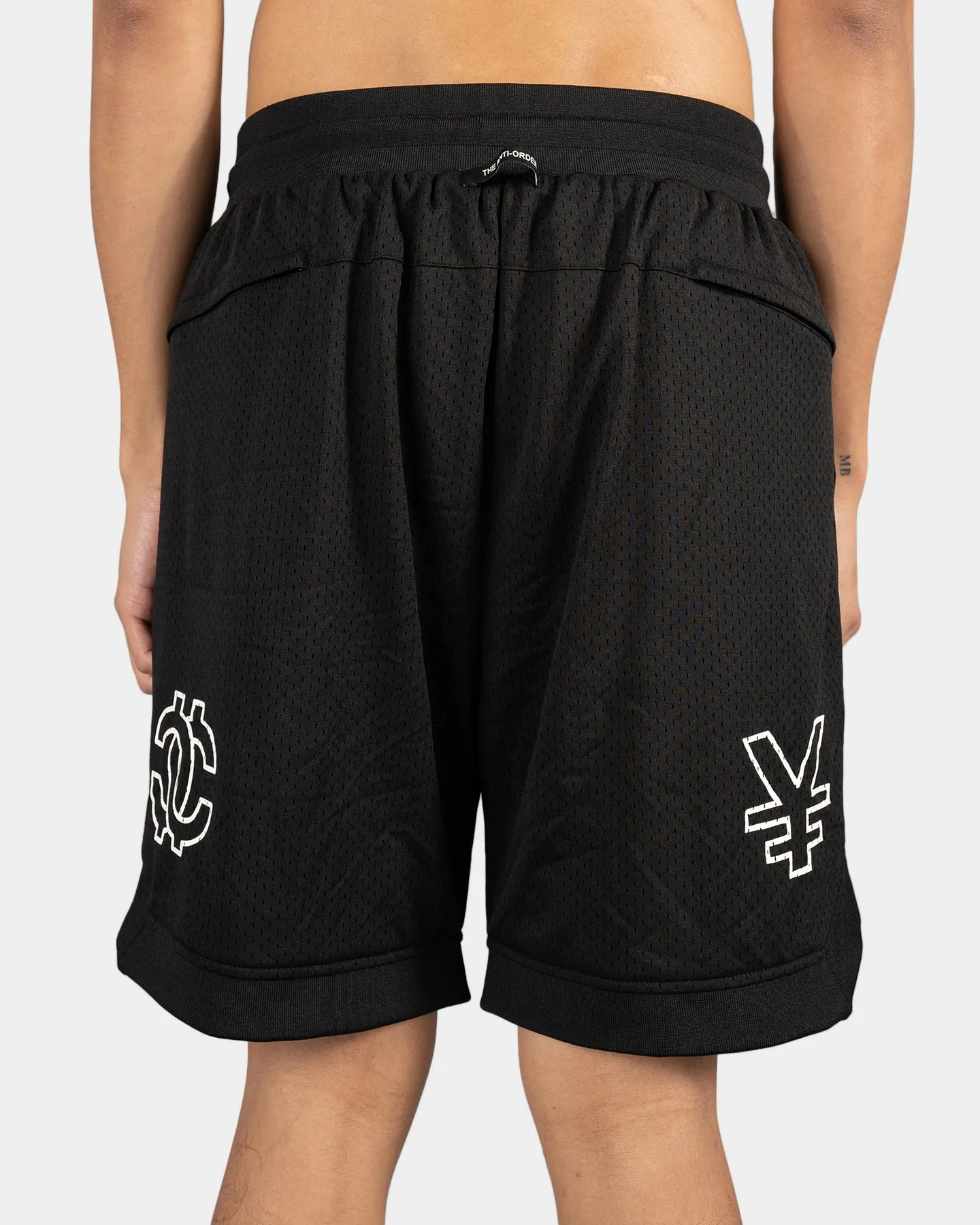 The Anti Order Anti Money Basketball Short Black/White