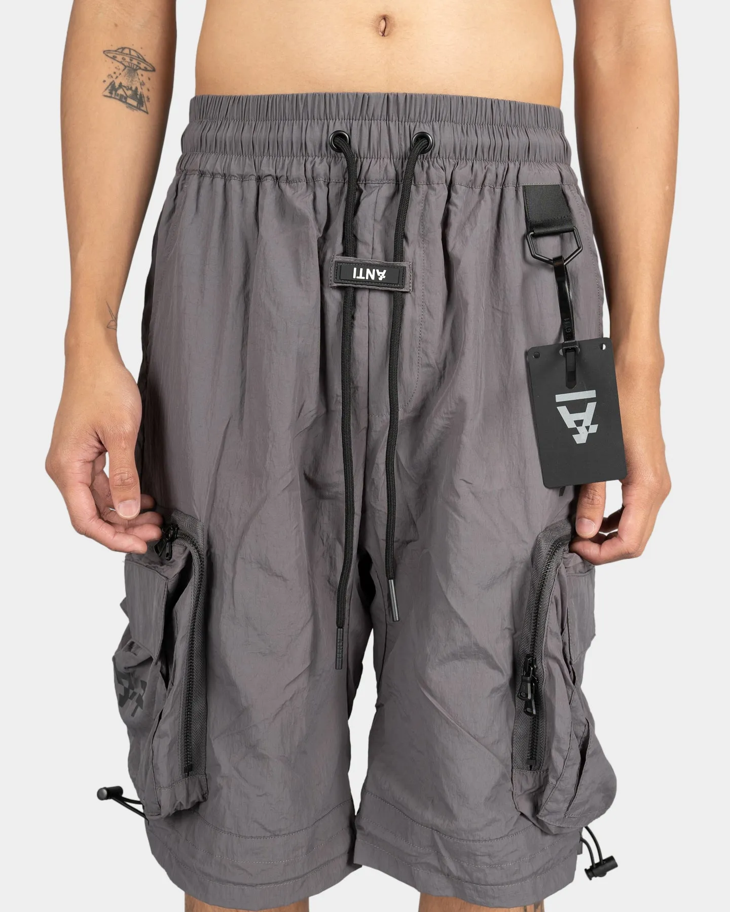 The Anti Order Future Cargo Short Dark Graphite