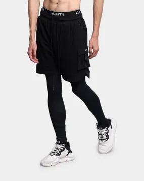 The Anti Order Hyphen ATD Shorts Black