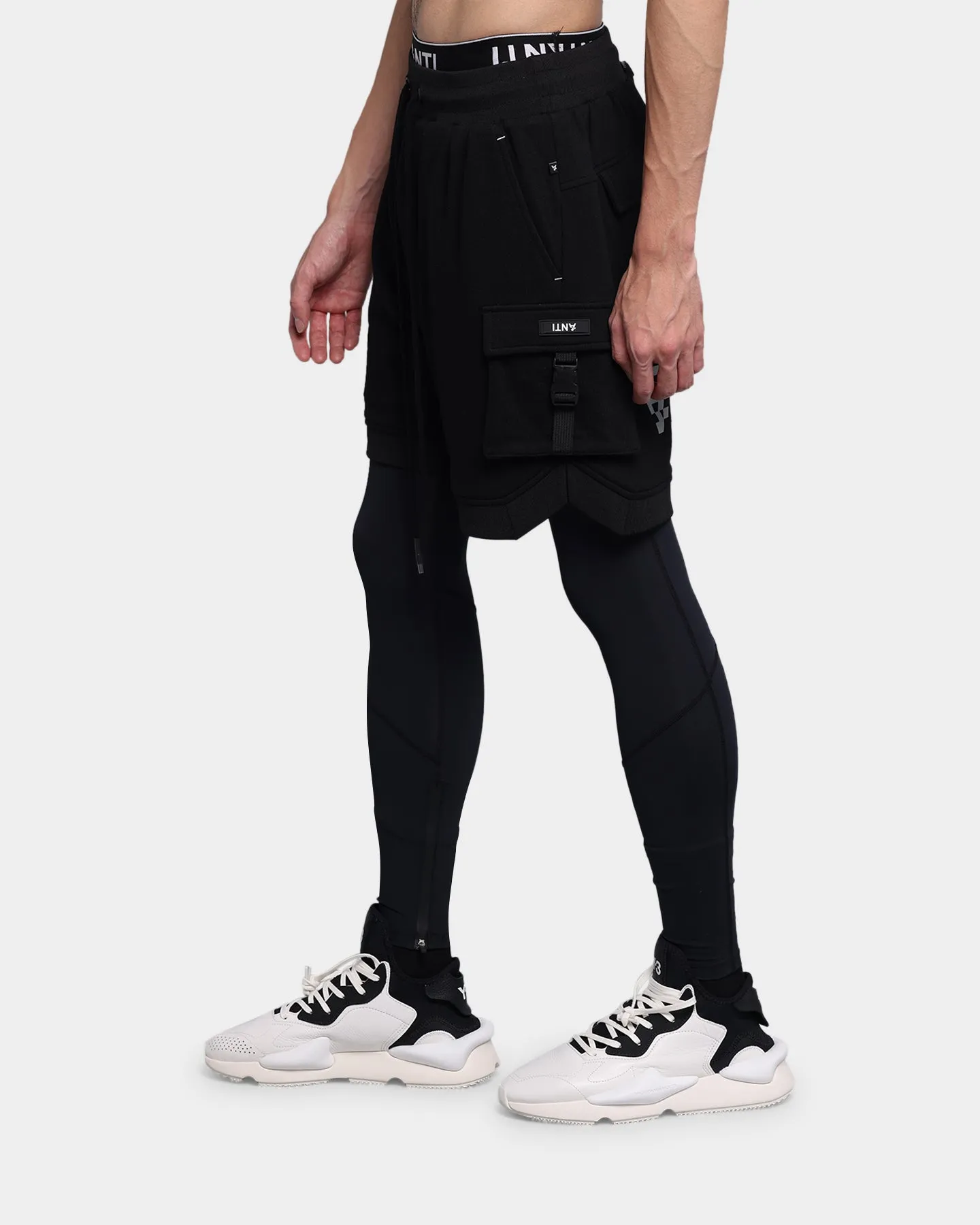 The Anti Order Hyphen ATD Shorts Black