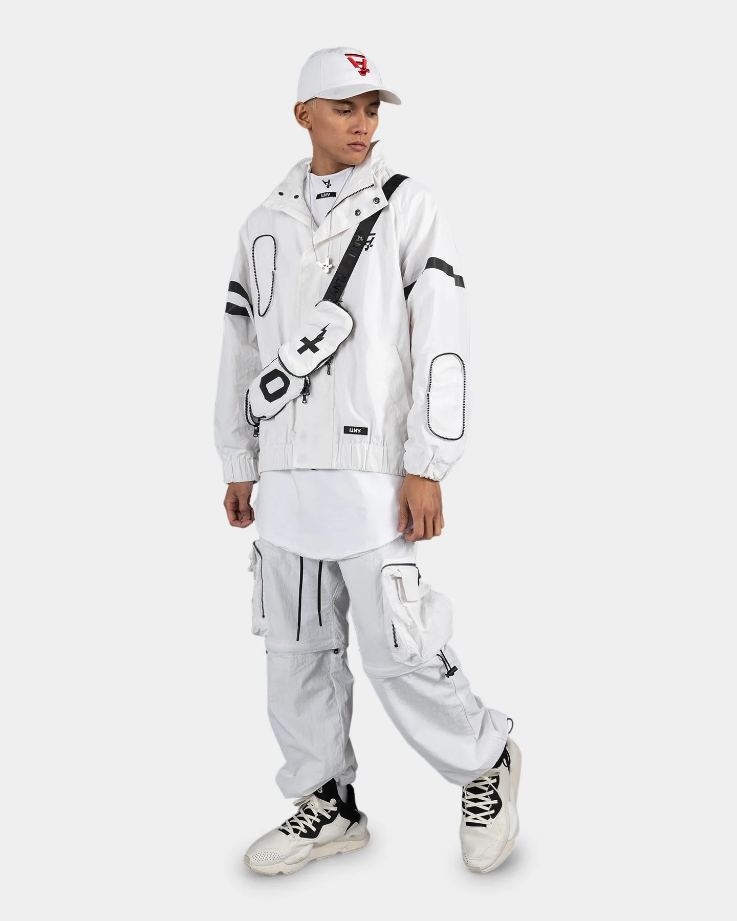 The Anti Order Hyphen ATD100 Track Jogger White/Black