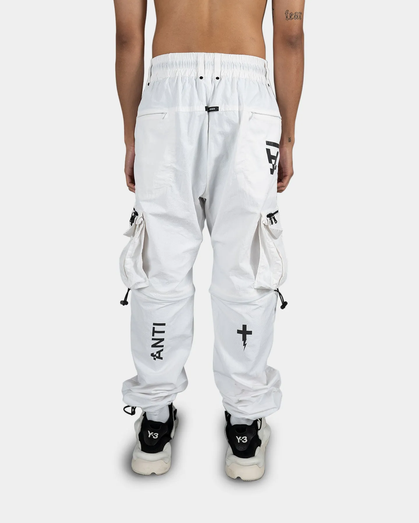 The Anti Order Hyphen ATD100 Track Jogger White/Black