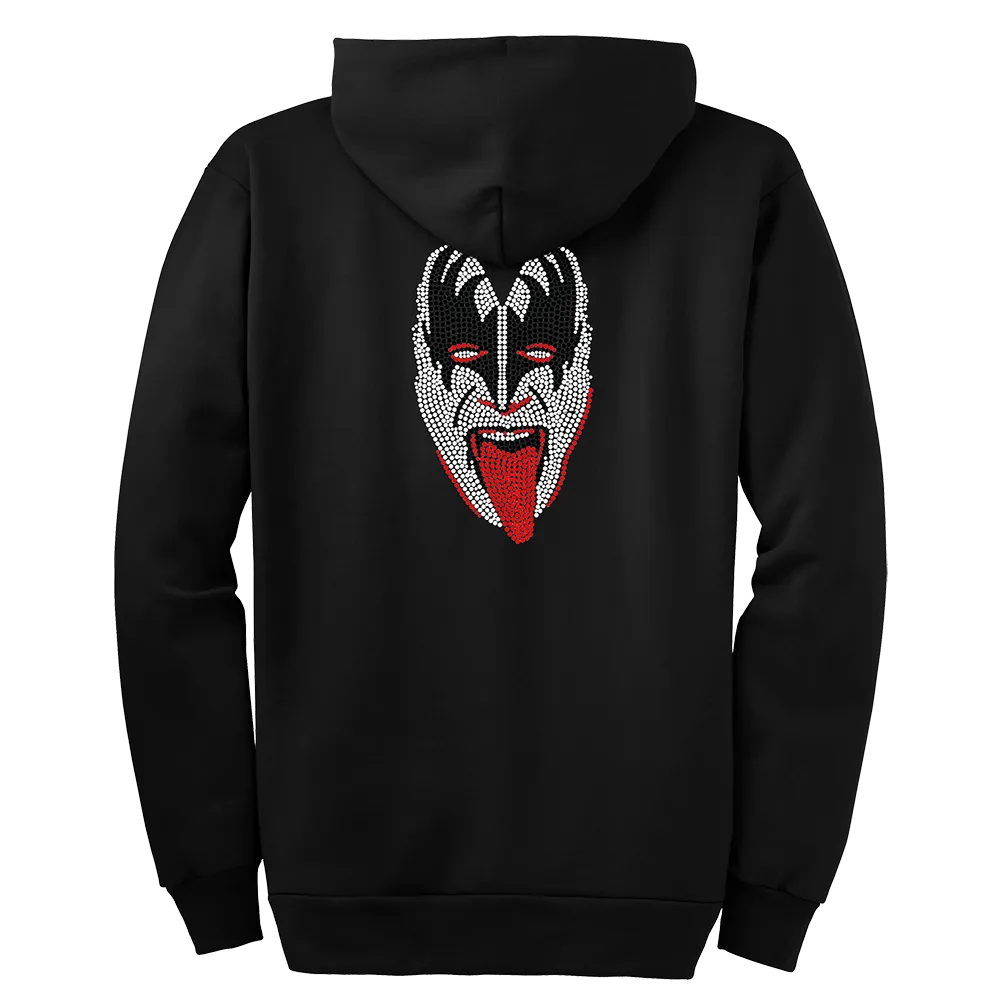 The Demon Bling Zip Hoodie