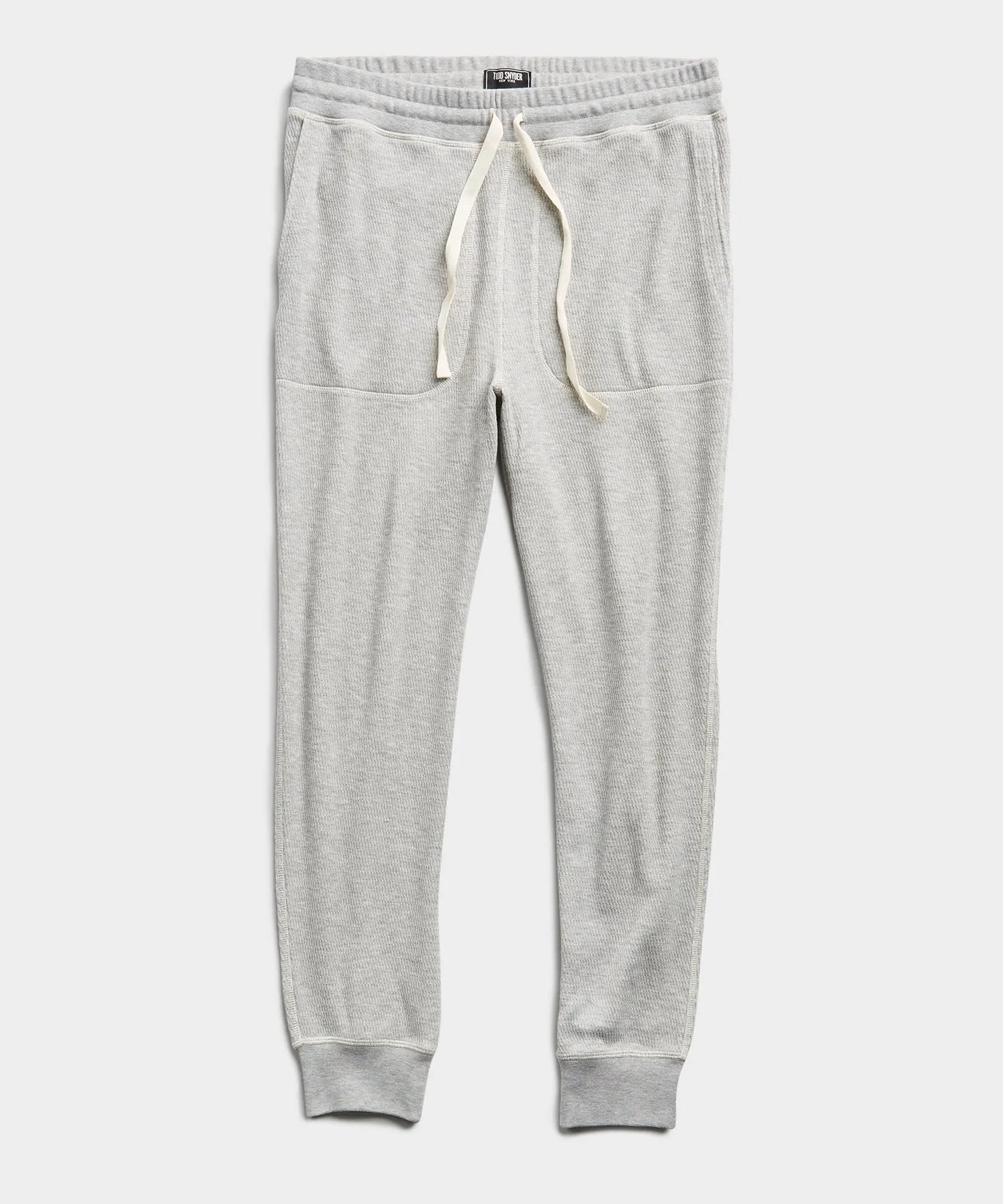 Thermal Sweatpant in Grey Heather