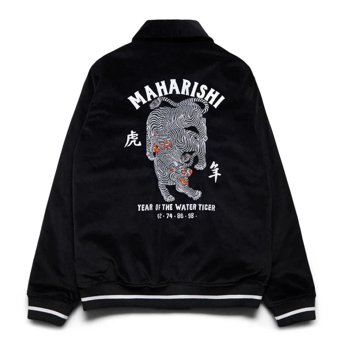 TIGER EMBROIDERED TOUR JACKET