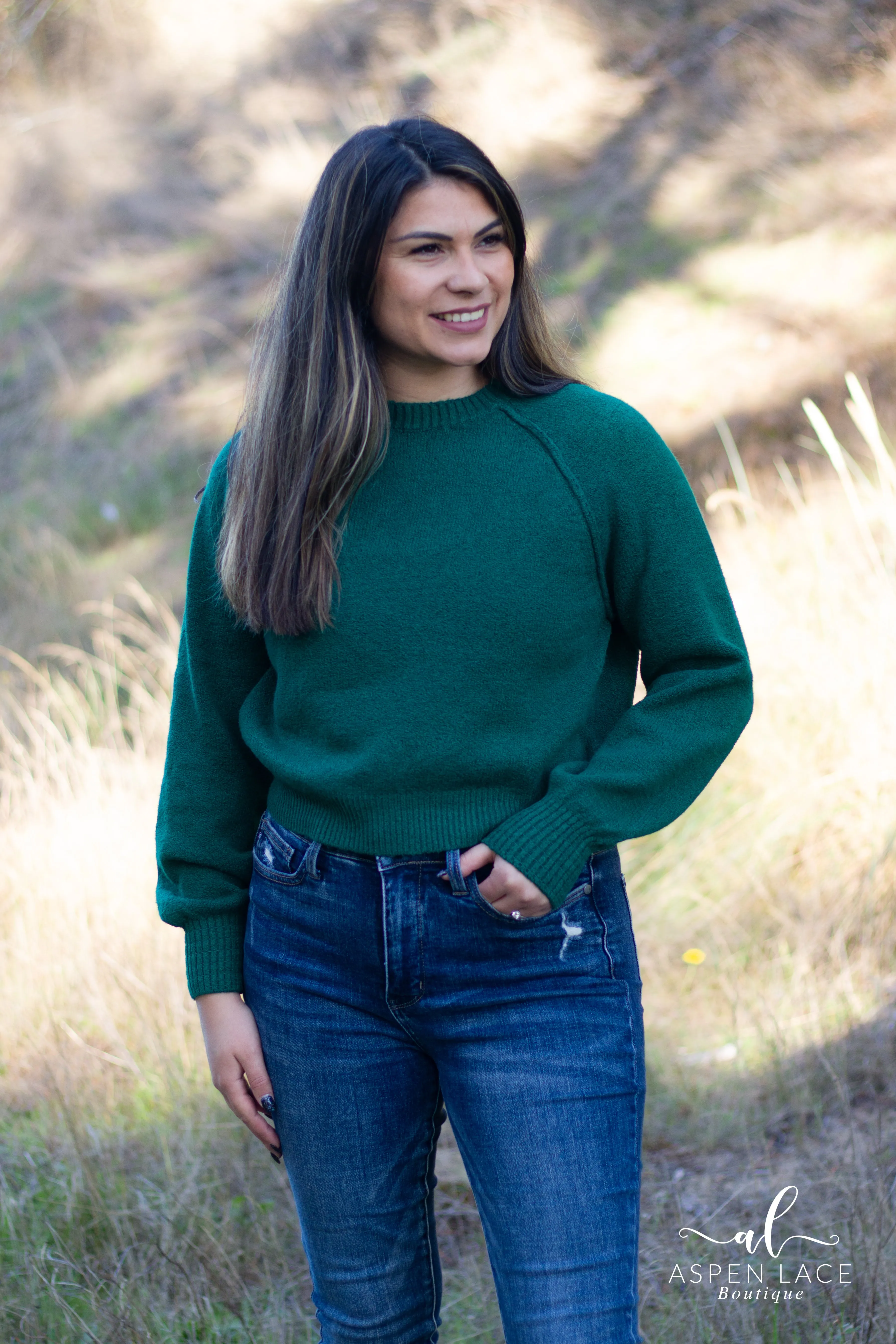 Tori Sweater (Hunter Green)