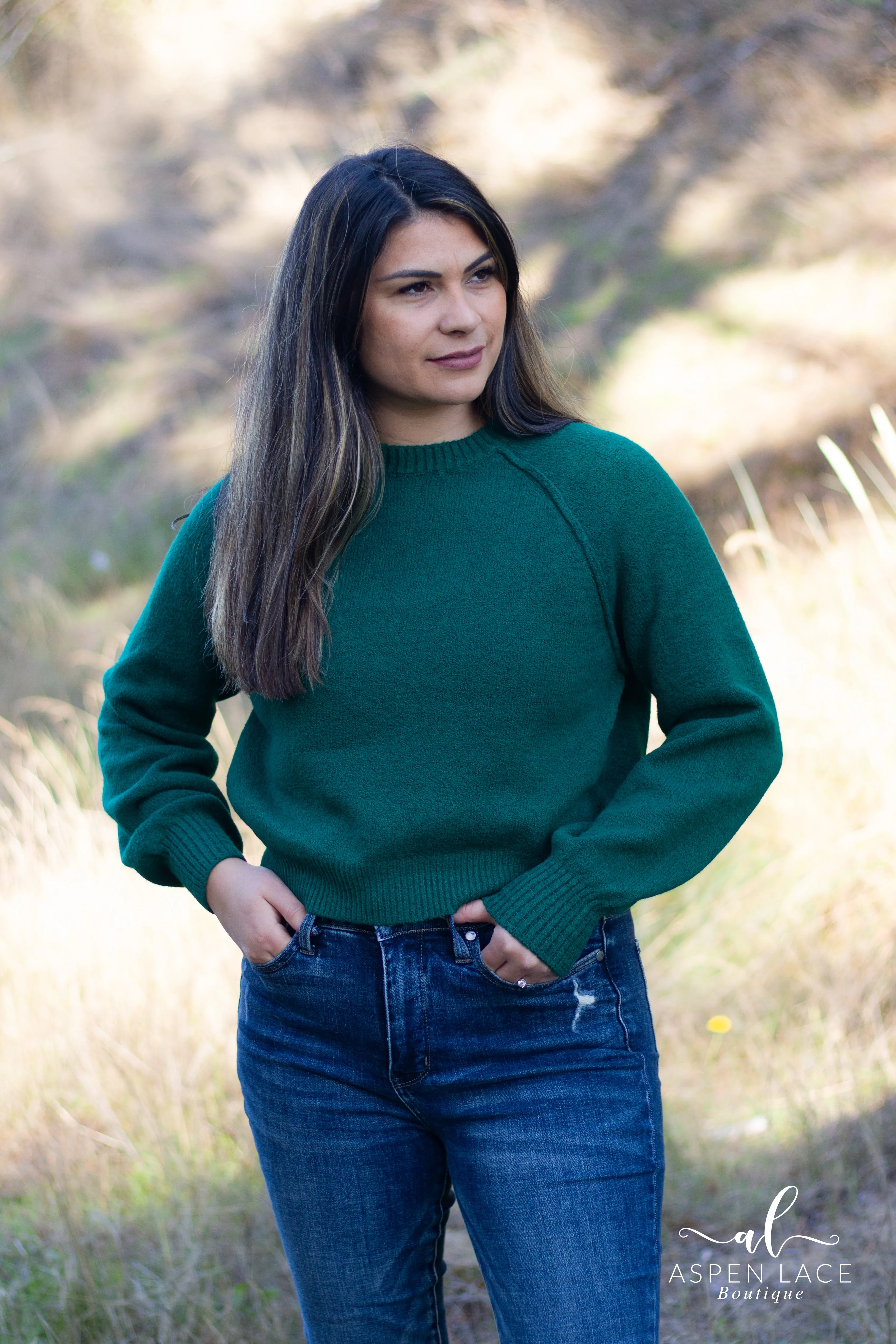 Tori Sweater (Hunter Green)