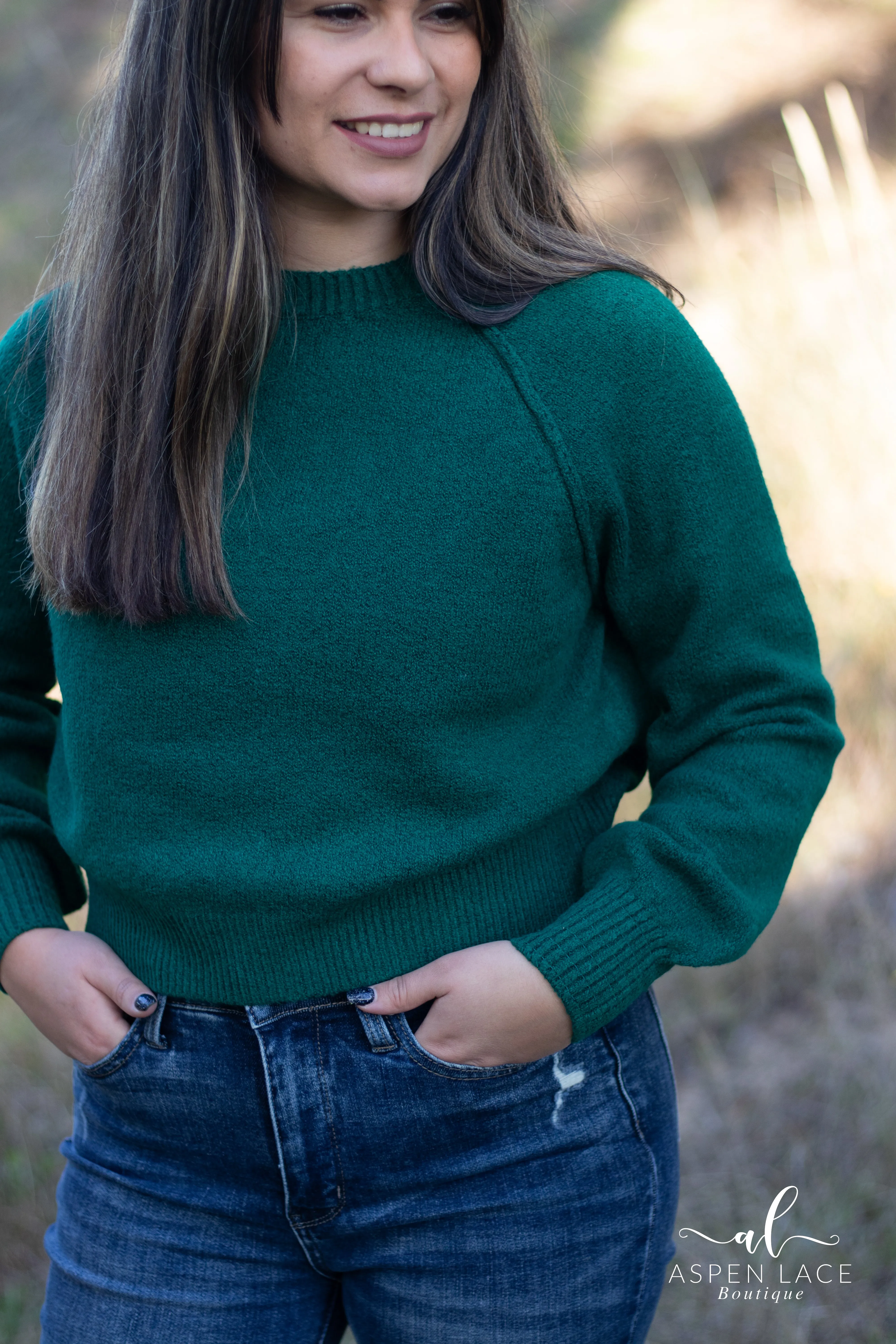 Tori Sweater (Hunter Green)