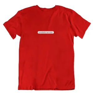 Unreliable Narrator Unisex T-Shirt