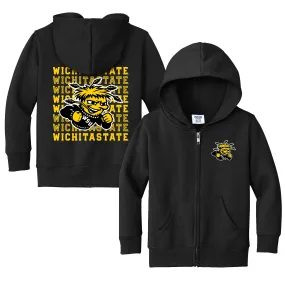 Wichita State Shockers Retro Toddler Full-Zip Sweatshirt