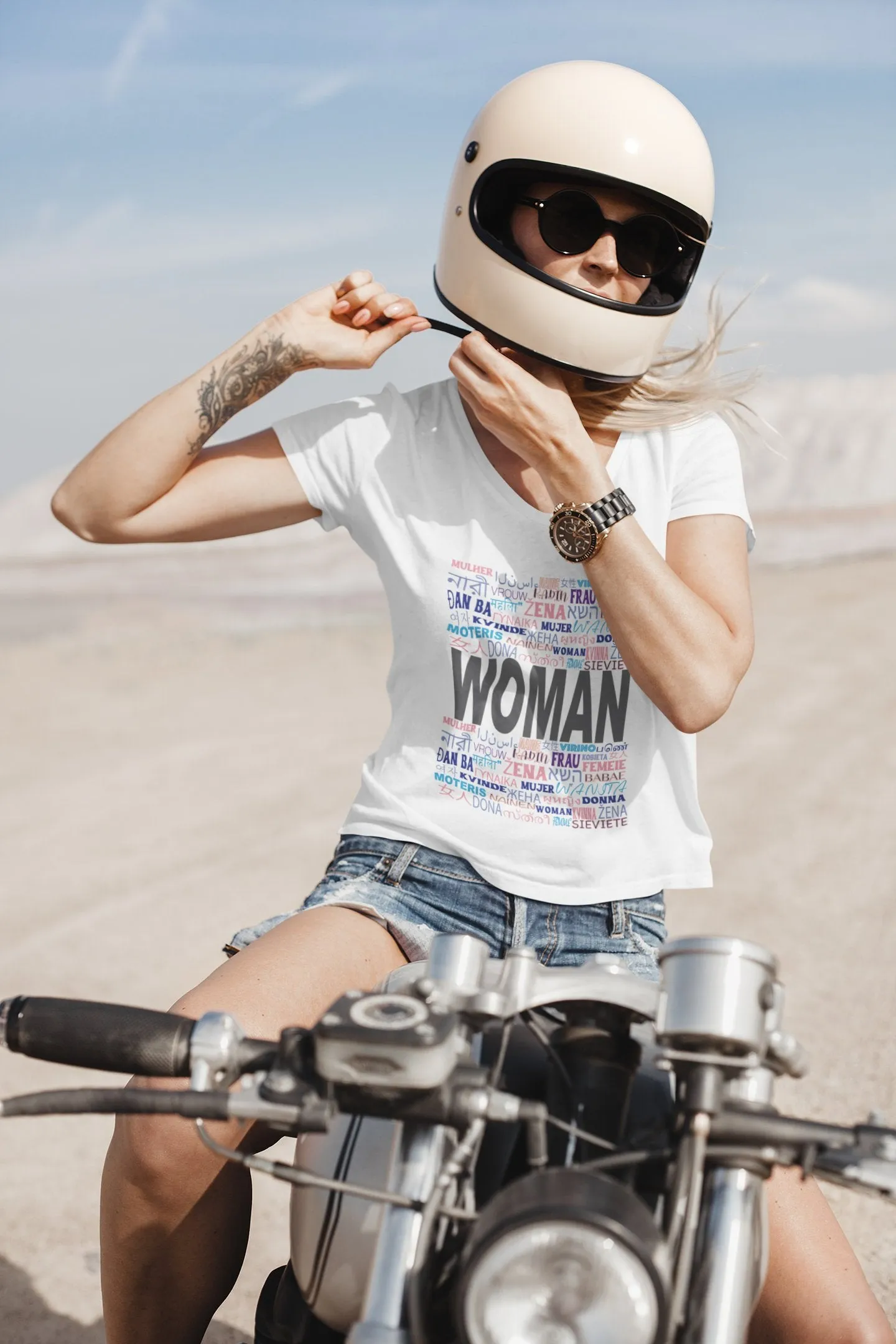 Woman in Every Language T-Shirt