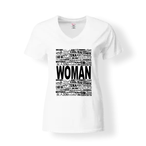 Woman in Every Language T-Shirt