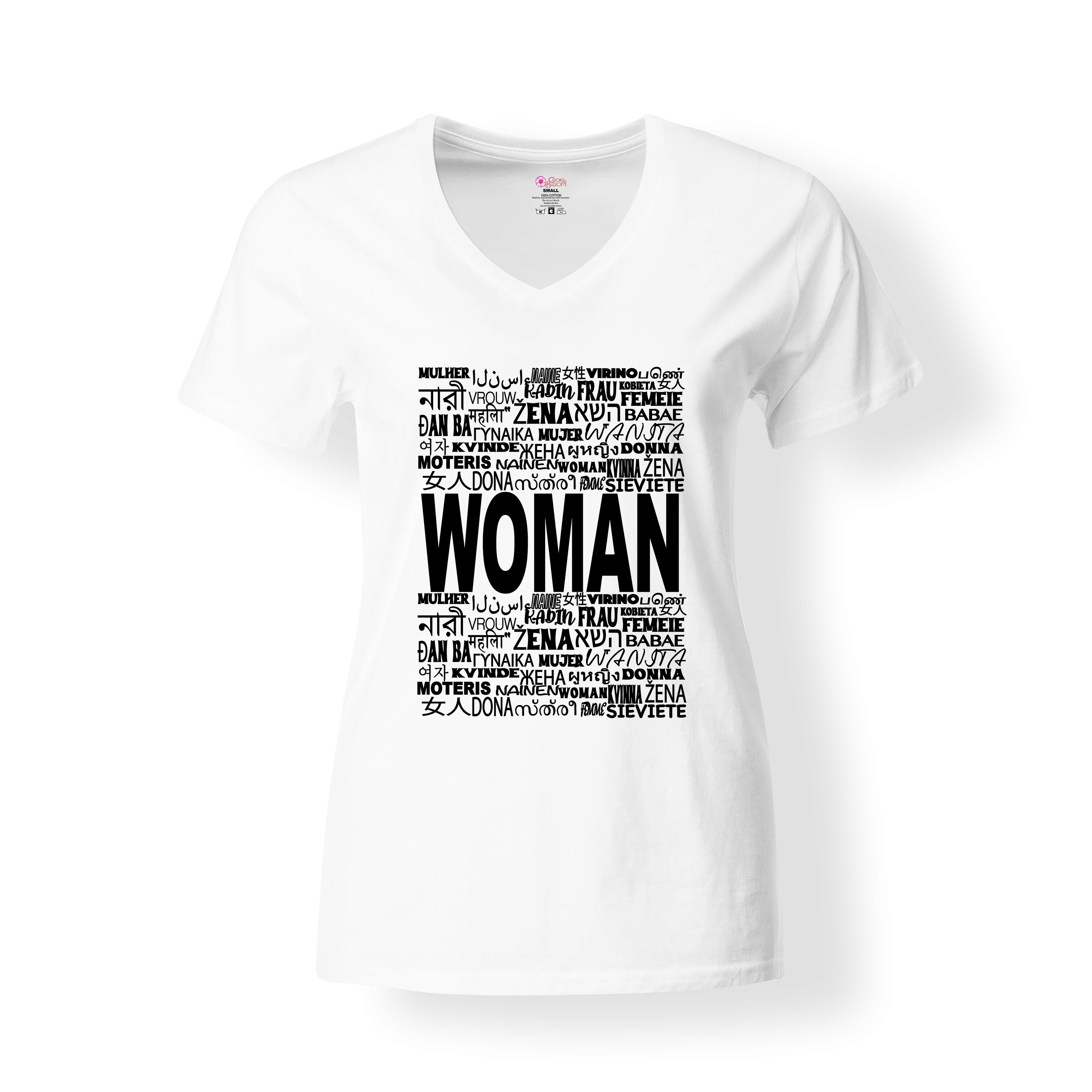 Woman in Every Language T-Shirt