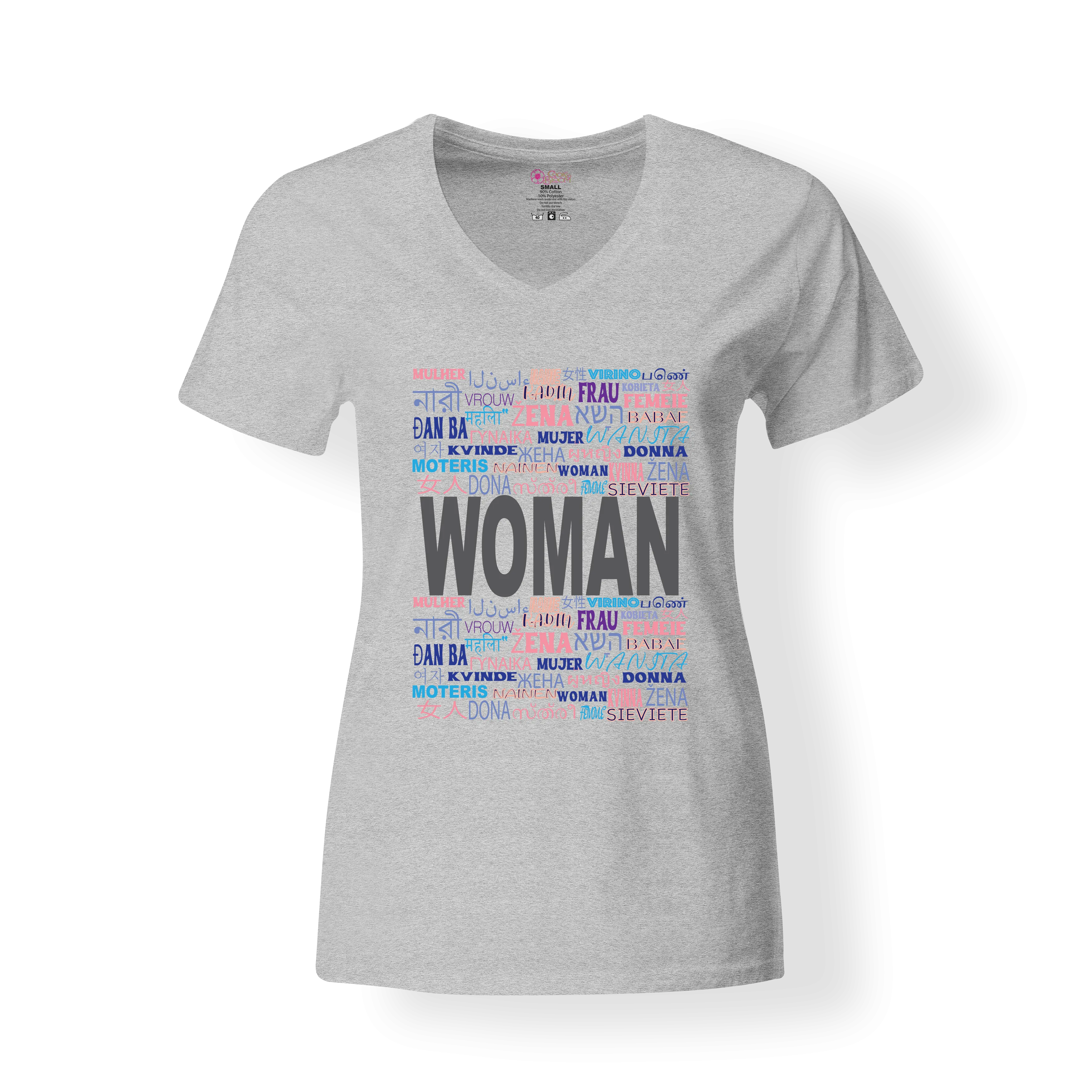 Woman in Every Language T-Shirt