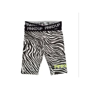 Zebra Print Biker Short